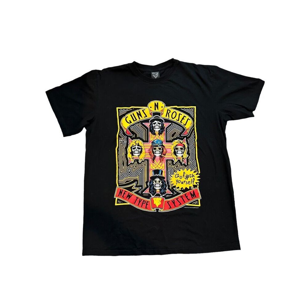 Guns N‎ Roses Tshirt Size XLarge Black